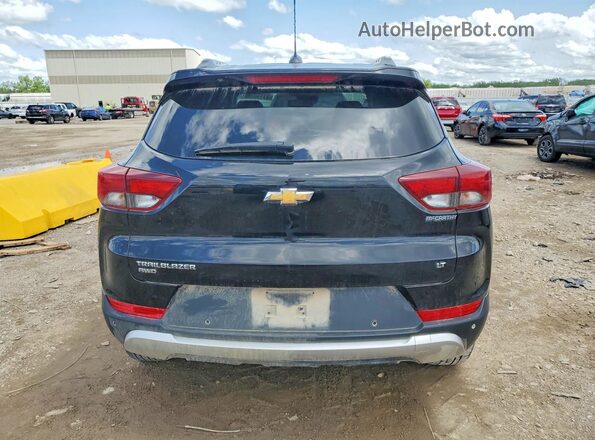 KL79MRSLXNB127774 2022 CHEVROLET TRAILBLAZER Black Rear view