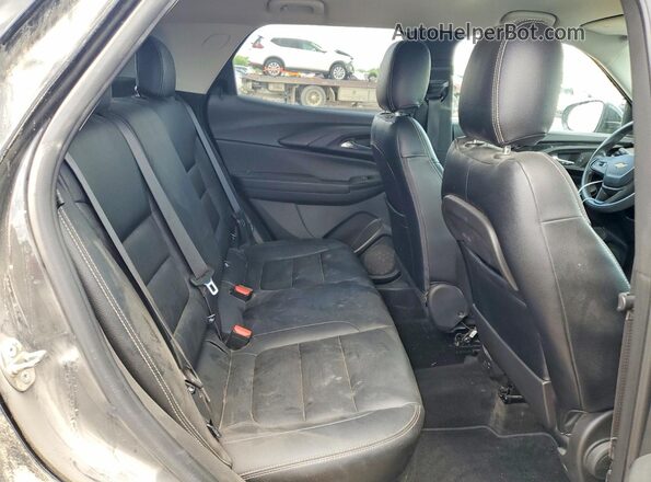 KL79MRSLXNB127774 2022 CHEVROLET TRAILBLAZER Black Rear seats view