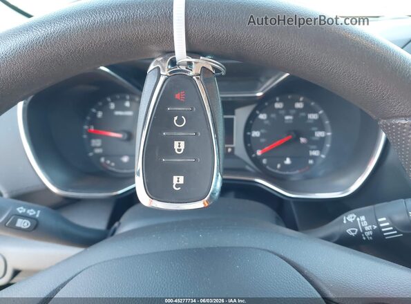 KL79MRSLXPB218949 2023 CHEVROLET TRAILBLAZER Black Вид панелі приладів