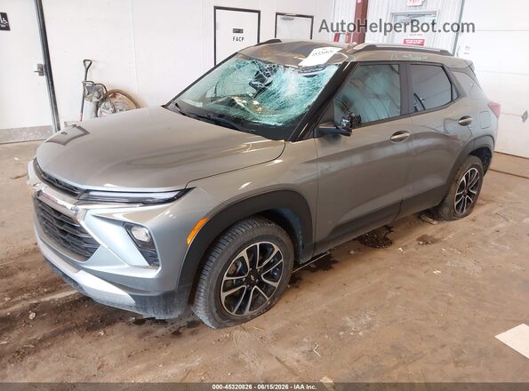 KL79MRSLXRB180898 2024 CHEVROLET TRAILBLAZER Gray 