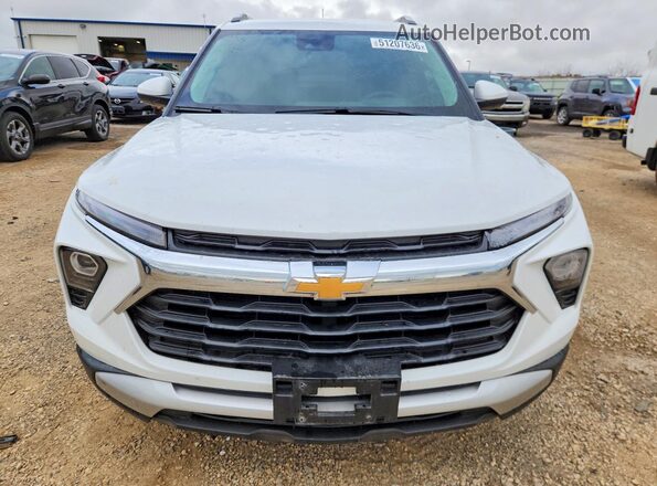 KL79MRSLXRB200454 2024 CHEVROLET TRAILBLAZER White Vista frontal