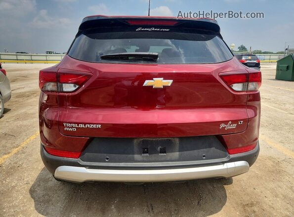 KL79MRSLXSB060931 2025 CHEVROLET TRAILBLAZER Burgundy Հետևի տեսք