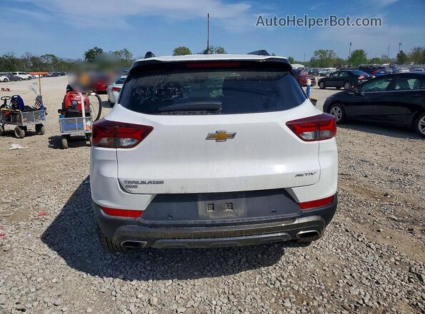 KL79MSSL1MB055014 2021 CHEVROLET TRAILBLAZER Белый Вид сзади