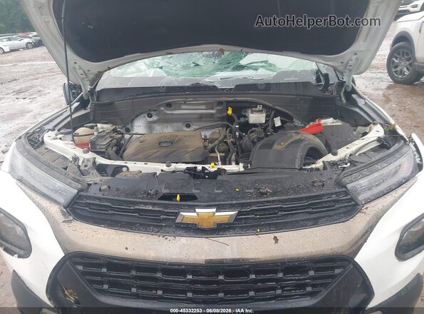 KL79MSSL1MB118533 2021 CHEVROLET TRAILBLAZER Белый Вид сзади