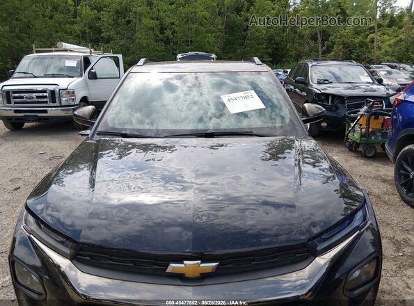 KL79MSSL1NB056116 2022 CHEVROLET TRAILBLAZER Black Դիմացի տեսք