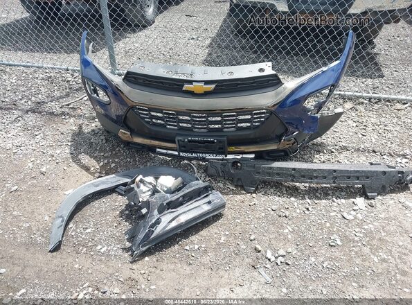 KL79MSSL1NB136290 2022 CHEVROLET TRAILBLAZER Blue Vista del cuadro de instrumentos