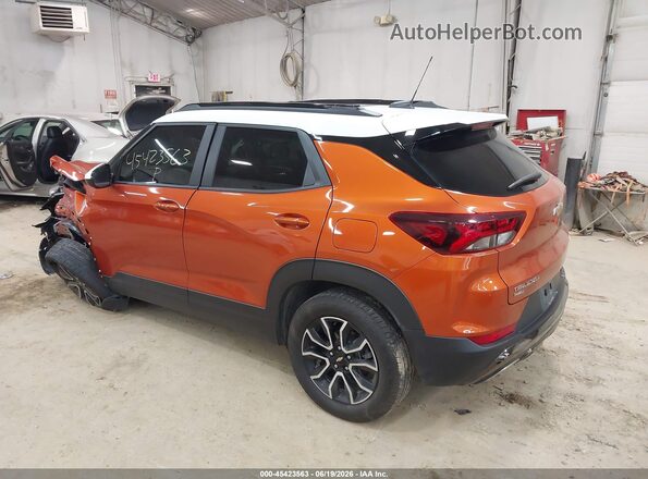 KL79MSSL1PB133537 2023 CHEVROLET TRAILBLAZER Orange Задня ліва чверть
