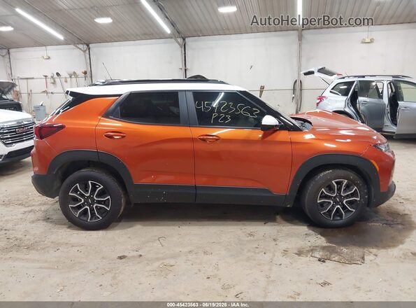 KL79MSSL1PB133537 2023 CHEVROLET TRAILBLAZER Orange Панорамний вид салону 360°