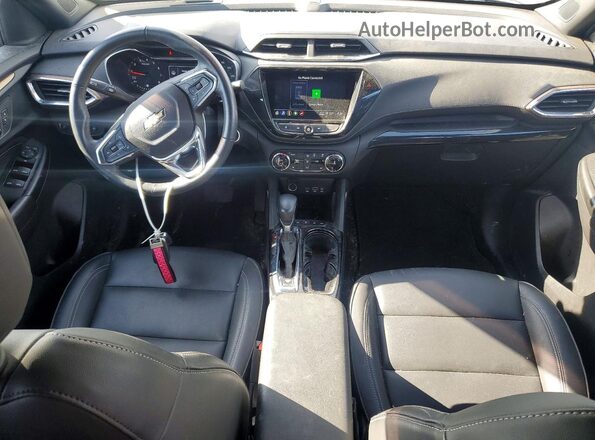 KL79MSSL1PB174380 2023 CHEVROLET TRAILBLAZER White Dashboard view
