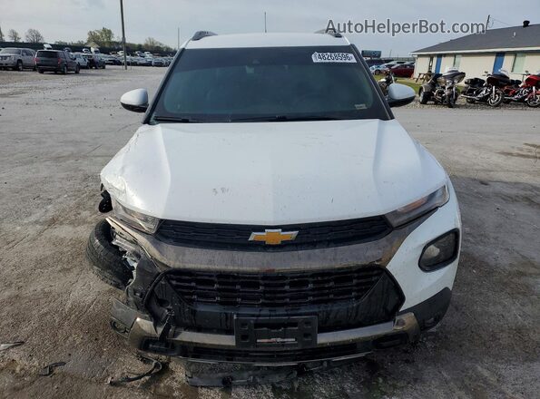 KL79MSSL1PB179983 2023 CHEVROLET TRAILBLAZER White Front view