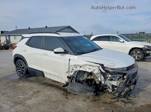 KL79MSSL1PB179983 2023 CHEVROLET TRAILBLAZER White Front right