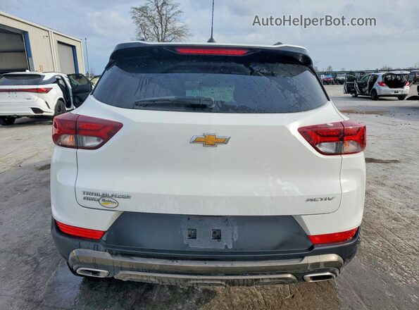 KL79MSSL1PB179983 2023 CHEVROLET TRAILBLAZER White Rear view