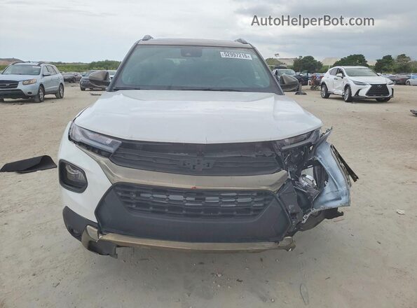 KL79MSSL2MB161097 2021 CHEVROLET TRAILBLAZER White Вид спереду