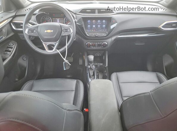 KL79MSSL2MB161097 2021 CHEVROLET TRAILBLAZER White Вид панелі приладів