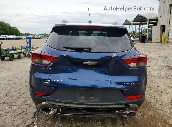 KL79MSSL2NB058635 2022 CHEVROLET TRAILBLAZER Blue 