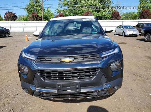 KL79MSSL2PB182164 2023 CHEVROLET TRAILBLAZER Black Front view