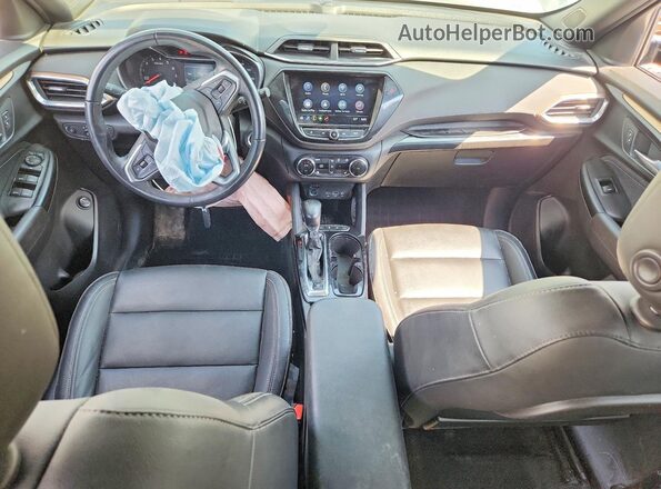 KL79MSSL3MB079721 2021 CHEVROLET TRAILBLAZER Two Tone Dashboard view