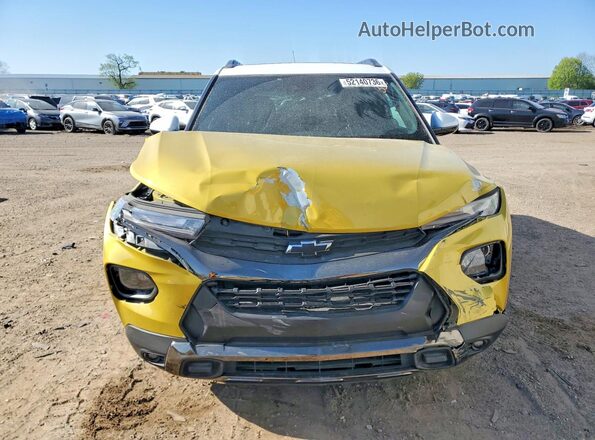 KL79MSSL4PB139767 2023 CHEVROLET TRAILBLAZER Green Front view