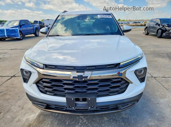 KL79MSSL4RB117741 2024 CHEVROLET TRAILBLAZER White Вид спереду