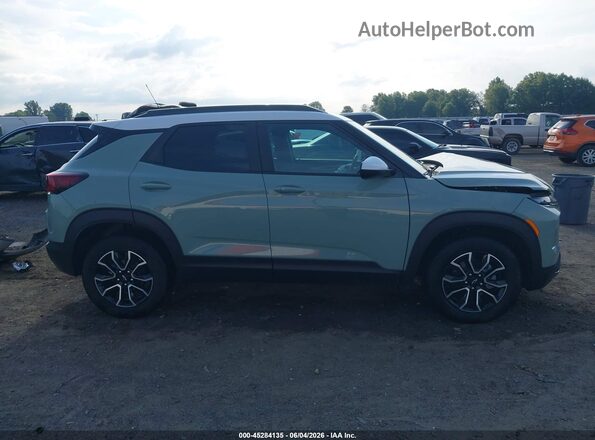 KL79MSSL4TB037685 2026 CHEVROLET TRAILBLAZER Teal უკანა სალონის ხედი
