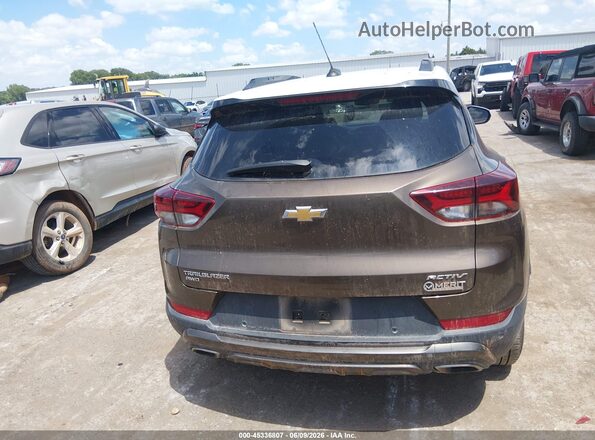KL79MSSL6MB105485 2021 CHEVROLET TRAILBLAZER Коричневый 