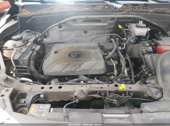 KL79MSSL6MB105485 2021 CHEVROLET TRAILBLAZER Коричневый Вид сзади