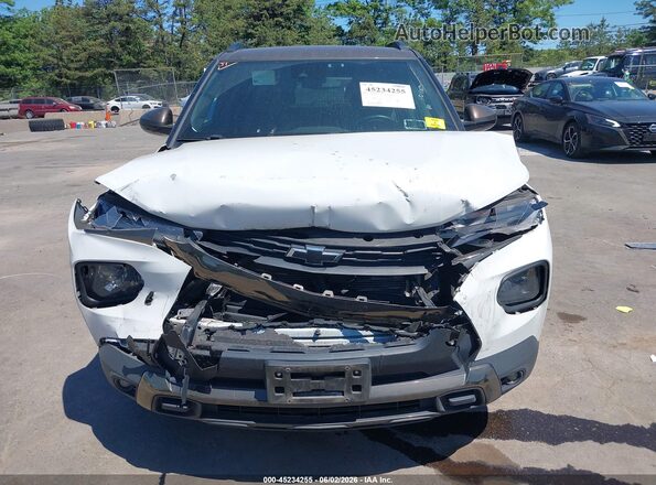 KL79MSSL7NB043600 2022 CHEVROLET TRAILBLAZER White Դիմացի տեսք