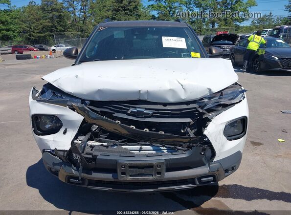 KL79MSSL7NB043600 2022 CHEVROLET TRAILBLAZER White Սարքավորումների վահանակի տեսք