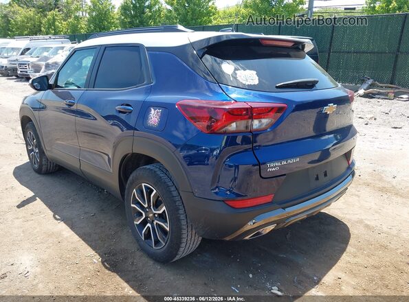 KL79MSSL7PB136409 2023 CHEVROLET TRAILBLAZER Blue Հետևի ձախ