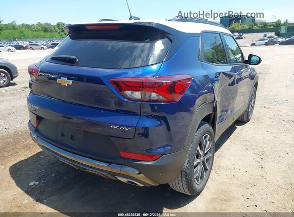 KL79MSSL7PB136409 2023 CHEVROLET TRAILBLAZER Blue Հետևի աջ