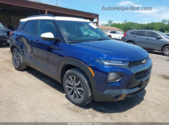 KL79MSSL7PB136409 2023 CHEVROLET TRAILBLAZER Blue Դիմացի տեսք