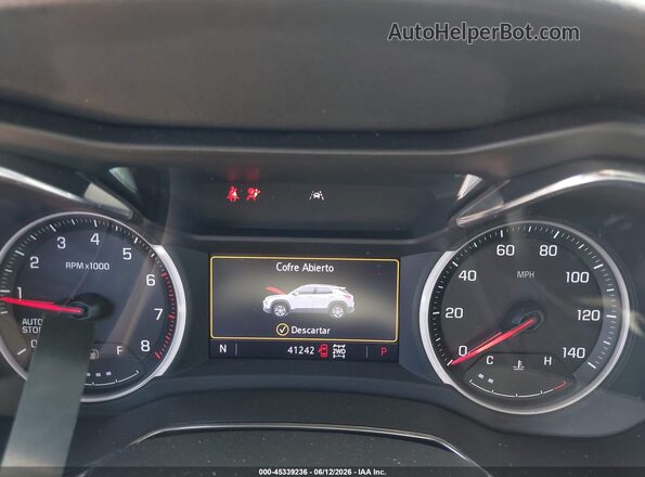 KL79MSSL7PB136409 2023 CHEVROLET TRAILBLAZER Blue Հետևի նստատեղերի տեսք