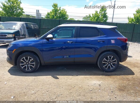 KL79MSSL7PB136409 2023 CHEVROLET TRAILBLAZER Blue Սալոնի 360 աստիճան տեսք