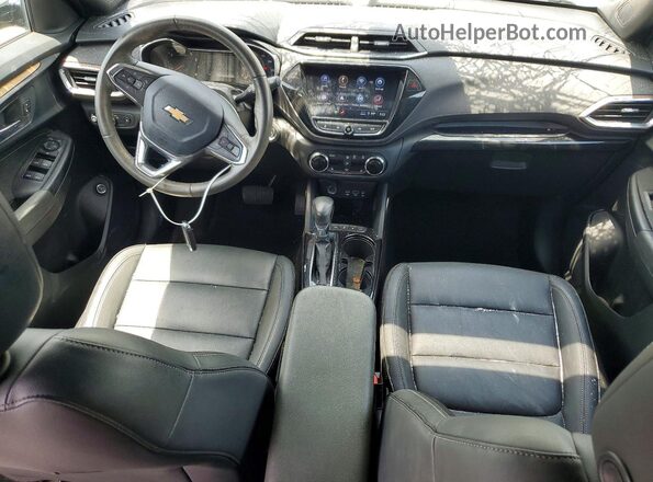 KL79MSSL8MB124748 2021 CHEVROLET TRAILBLAZER Brown წინა პანელის ხედი