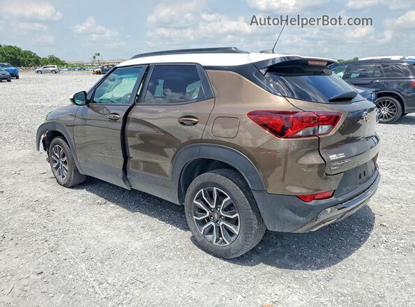 KL79MSSL8MB124748 2021 CHEVROLET TRAILBLAZER Brown უკანა მარცხენა