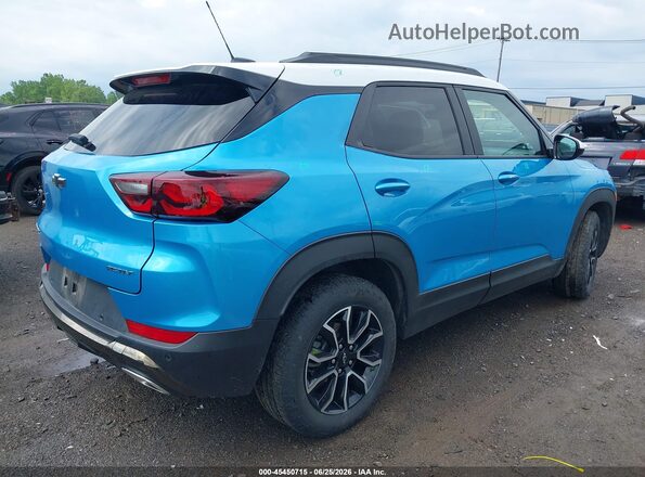 KL79MSSL8SB150974 2025 CHEVROLET TRAILBLAZER Blue Trasero derecho