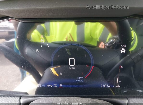 KL79MSSL8SB150974 2025 CHEVROLET TRAILBLAZER Blue Vista de los asientos traseros