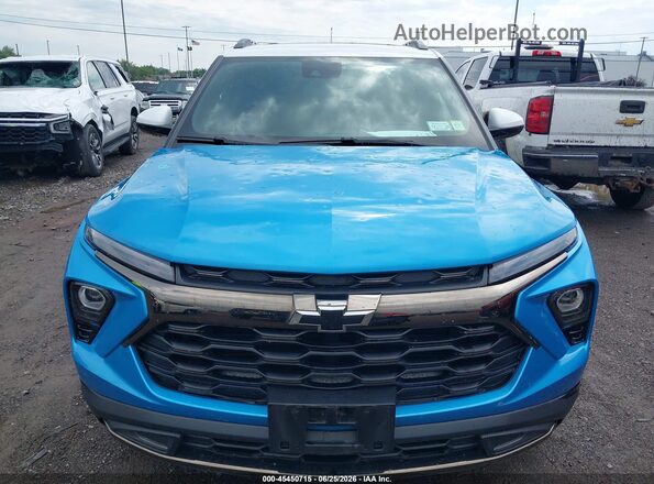 KL79MSSL8SB150974 2025 CHEVROLET TRAILBLAZER Blue Vista del cuadro de instrumentos