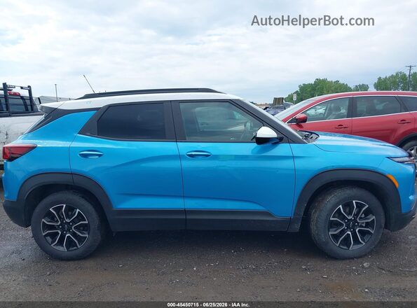 KL79MSSL8SB150974 2025 CHEVROLET TRAILBLAZER Blue Vista interior trasera