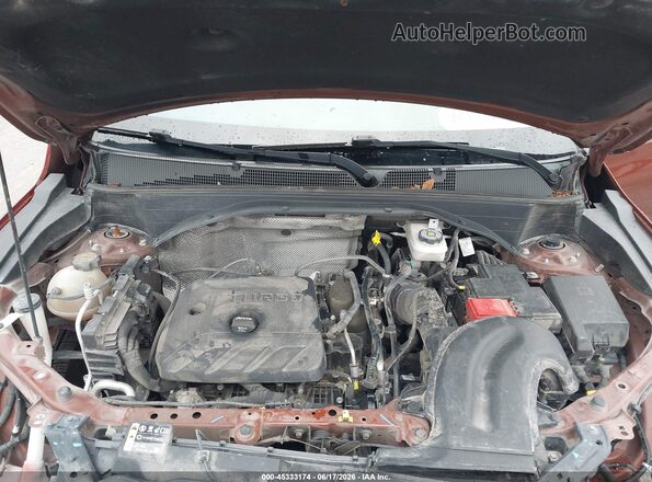 KL79MSSLXMB136514 2021 CHEVROLET TRAILBLAZER Orange Rear view