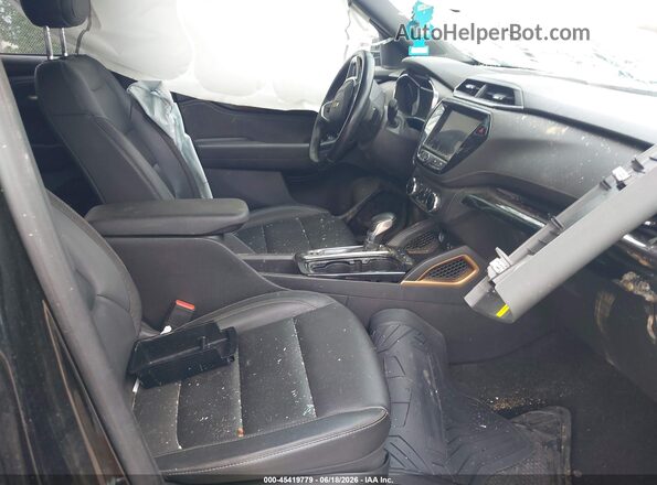 KL79MSSLXPB180467 2023 CHEVROLET TRAILBLAZER Черный Вид салона спереди
