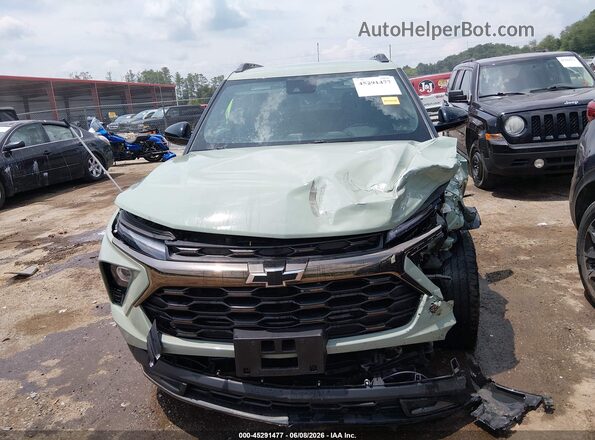 KL79MSSLXTB011334 2026 CHEVROLET TRAILBLAZER Зеленый Вид задней части салона