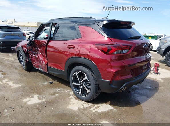 KL79MTSL0PB117397 2023 CHEVROLET TRAILBLAZER Красный Задняя левая четверть