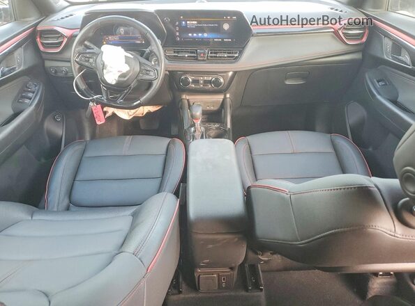 KL79MTSL0SB078142 2025 CHEVROLET TRAILBLAZER White წინა პანელის ხედი