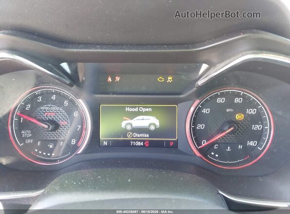 KL79MTSL1MB148198 2021 CHEVROLET TRAILBLAZER Maroon Вид задніх сидінь