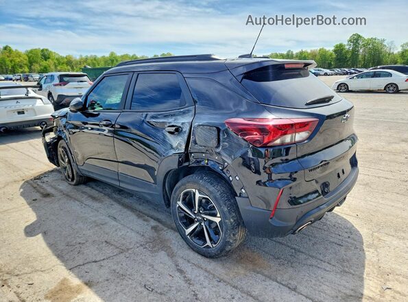KL79MTSL1NB109628 2022 CHEVROLET TRAILBLAZER Black 