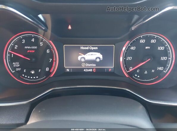 KL79MTSL1PB141529 2023 CHEVROLET TRAILBLAZER Gray უკანა სავარძლების ხედი