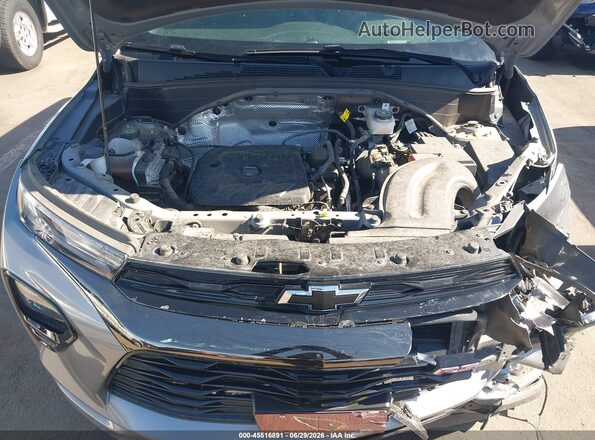 KL79MTSL1PB141529 2023 CHEVROLET TRAILBLAZER Gray უკანა ხედი