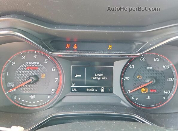 KL79MTSL2NB110108 2022 CHEVROLET TRAILBLAZER Red Widok zestawu wskaźników