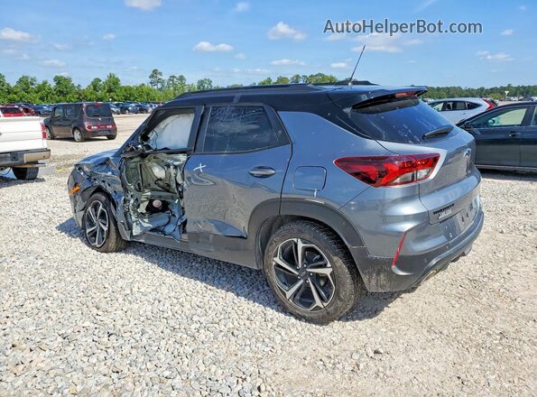 KL79MTSL3MB181560 2021 CHEVROLET TRAILBLAZER Gray უკანა მარცხენა